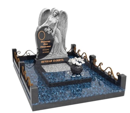 Çin Xingyan Şəxsi dizayn Angel Guardian Tema Tombstone