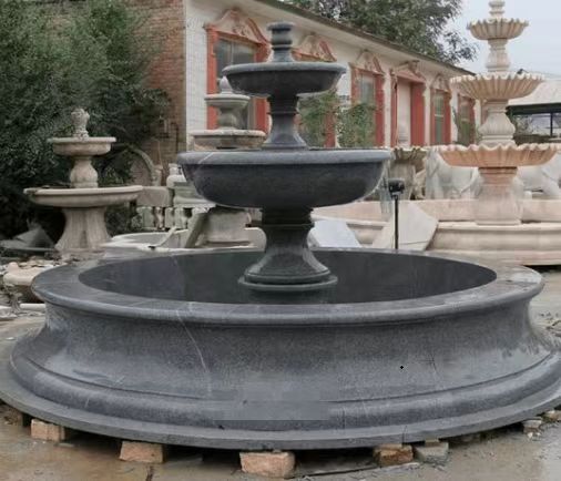 Xingyan Daş oyma Avropa üslublu mərmər su bulağı